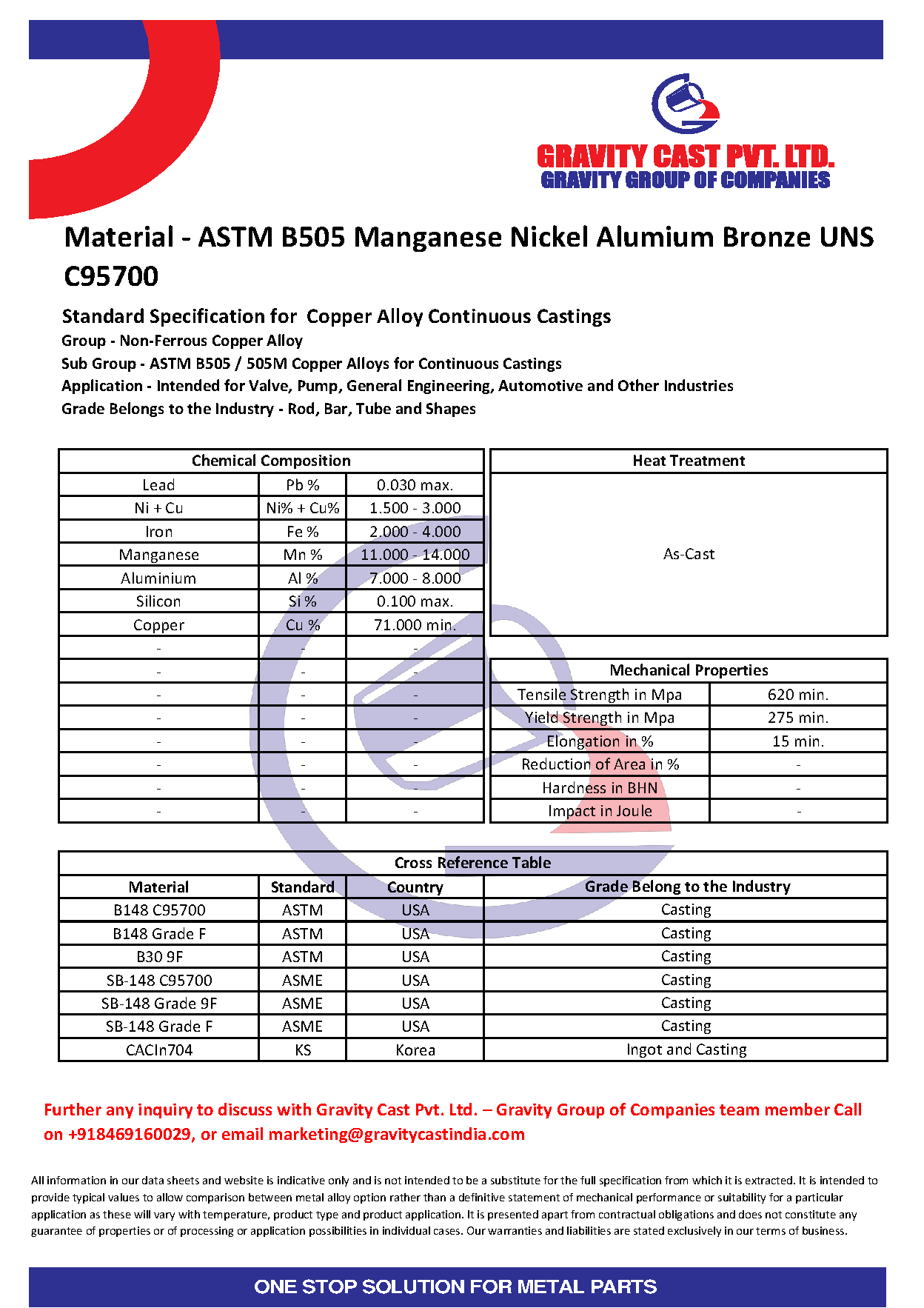 ASTM B505 Manganese Nickel Alumium Bronze UNS C95700.pdf